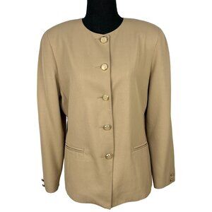 VINTAGE 90s Tan Blazer